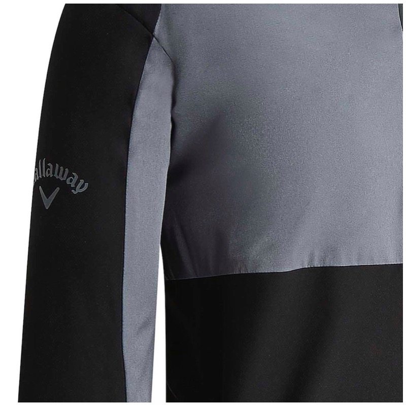 Callaway Mens 1/4 Zip Block Golf Wind Jacket